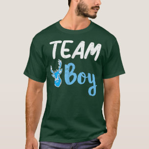 Gender Reveal Team BOY Matching Family Baby Party  T-Shirt