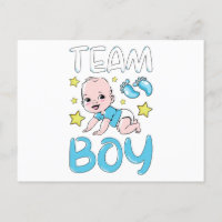 Gender Reveal Team Boy Party Set
