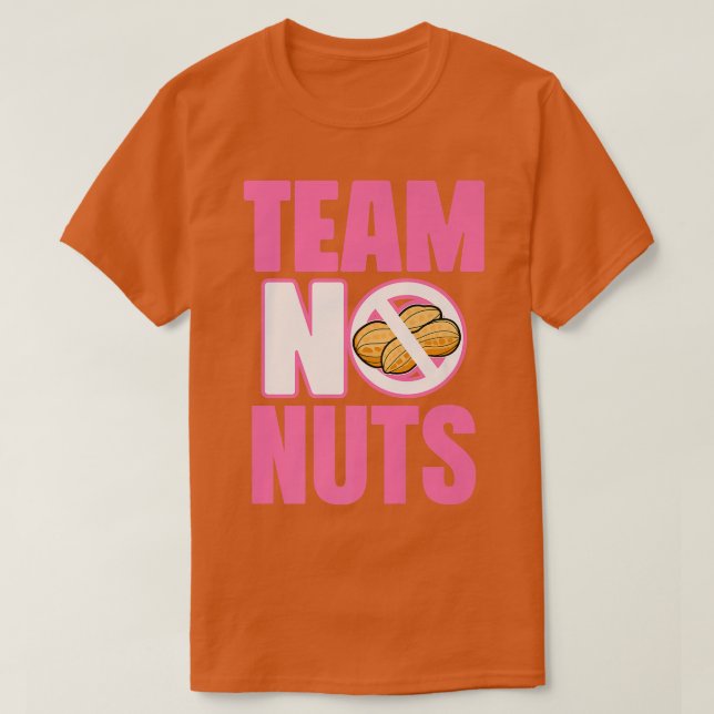 Gender Reveal Team Girl Funny No Nuts Matching Par T-Shirt (Design Front)