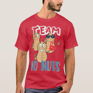 Gender Reveal Team no Nuts Baby Party Girl T-Shirt