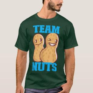 Gender reveal team nuts boy matching family baby p T-Shirt