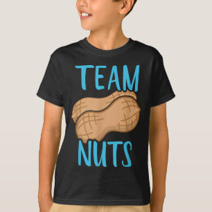 Gender reveal team nuts boy matching family baby p T-Shirt