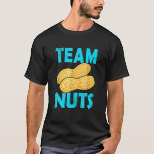 Gender Reveal Team Nuts Boy Matching Family T-Shirt