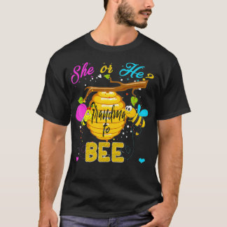 Gender Reveal What Will It Bee s He or She T-Shirt