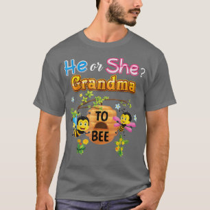 Gender Reveal What Will It Bee Shirt He or She Gra
