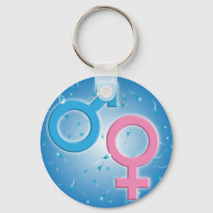 Gender Science Key Ring