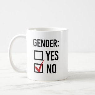 Gender Yes or No Coffee Mug