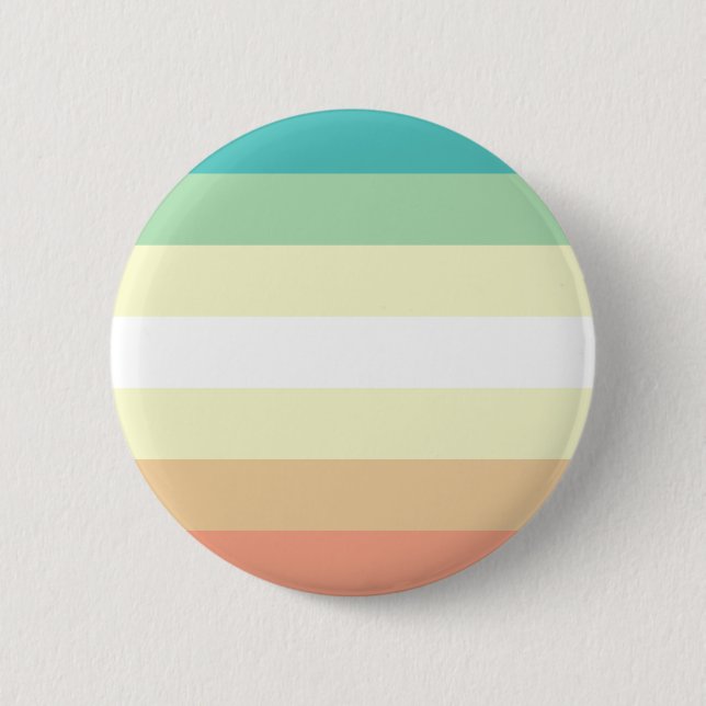 Genderfloren Pride Flag 6 Cm Round Badge (Front)