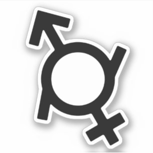 Genderfluid Female and Male Gender Symbol
