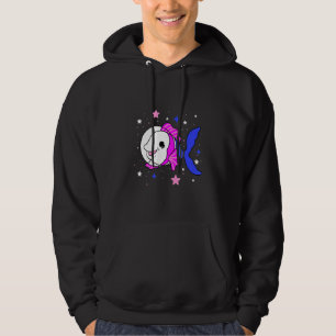 Genderfluid Fish In Space Genderfluid Pride Hoodie