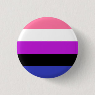 Genderfluid Flag Badge