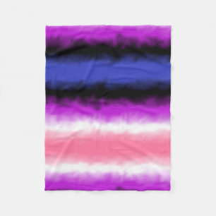 Genderfluid Flag Fleece Blanket