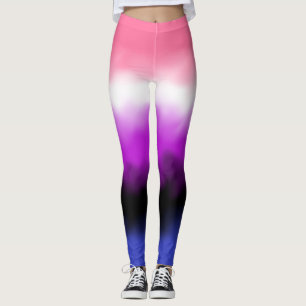 Genderfluid Flag Leggings