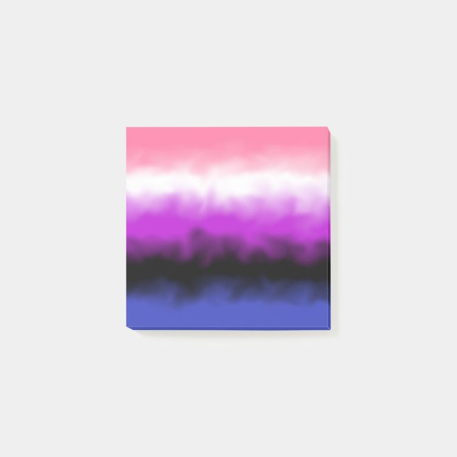 Genderfluid Flag Post-it Notes (Front)