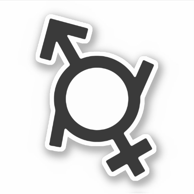 Genderfluid Gender Symbol (Front)