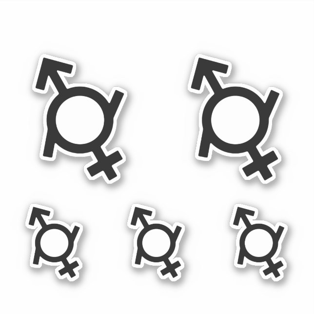 Genderfluid Gender Symbol (Front)