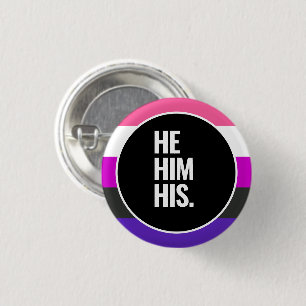Genderfluid Pride 3 Cm Round Badge