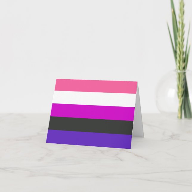 Genderfluid Pride Flag Announcement (Front)