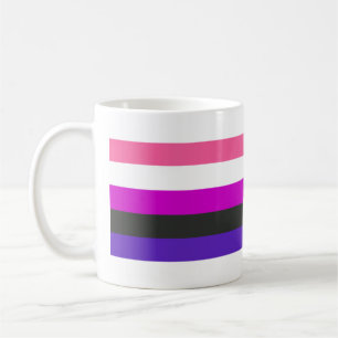 Genderfluid Pride Flag Coffee Mug
