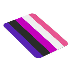 Genderfluid Pride Flag Magnet