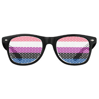 Genderfluid Pride Flag Sunglasses