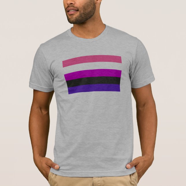 Genderfluid Pride Flag T-Shirt (Front)