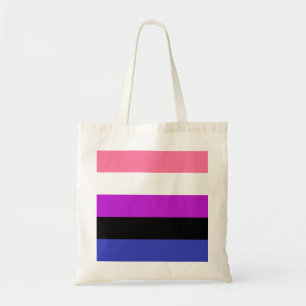 Genderfluid Pride Flag Tote Bag