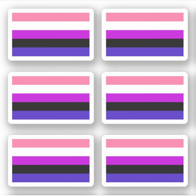 Genderfluidity Pride flag (Front)