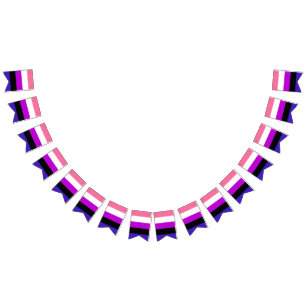 Genderfluidity Pride flag