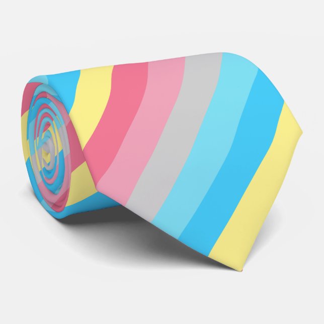 Genderflux Colours Krawatte Tie (Rolled)
