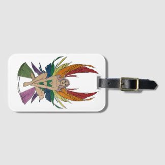 Genderqueer Faerie Luggage Tag