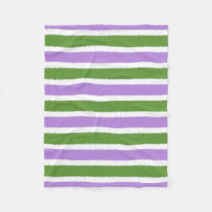 Genderqueer Flag Fleece Blanket
