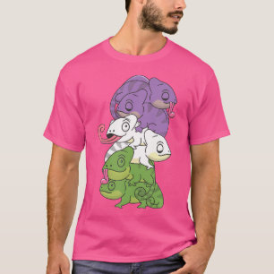 Genderqueer Flag Gender Pride Lgbtq Chameleon T-Shirt