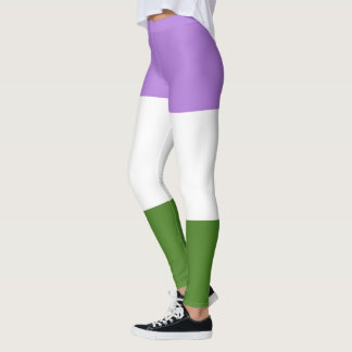 GenderQueer Flag Leggings