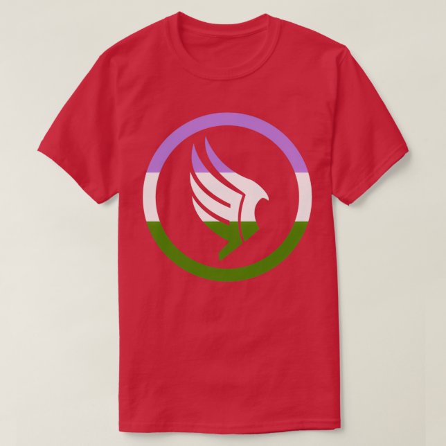Genderqueer Paragon T-Shirt (Design Front)