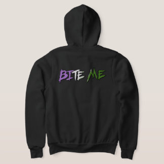 Genderqueer Pride Bite Me Hoodie