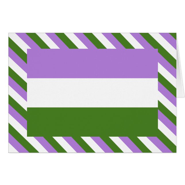 Genderqueer Pride Flag (Front Horizontal)