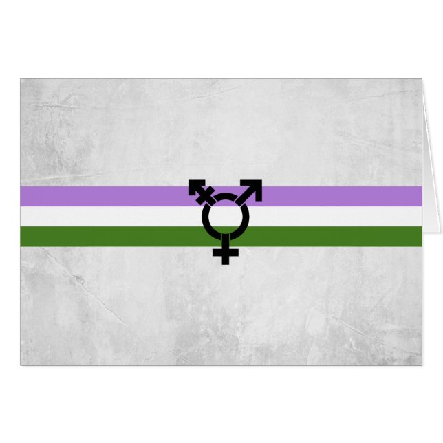 Genderqueer Pride Flag (Front Horizontal)
