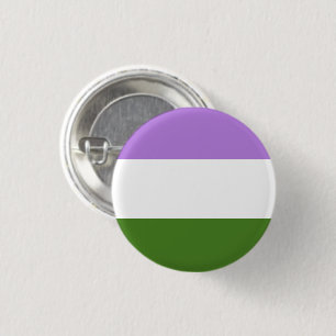 Genderqueer Pride Flag 3 Cm Round Badge