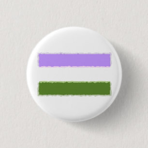 Genderqueer Pride Flag 3 Cm Round Badge