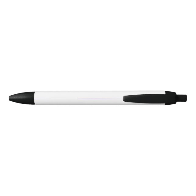 Genderqueer Pride Flag Black Ink Pen (Back)