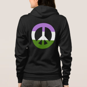 Genderqueer Pride flag  Hoodie