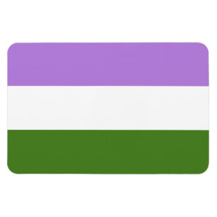 Genderqueer Pride Flag Magnet