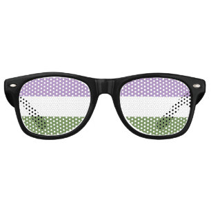Genderqueer Pride Flag Sunglasses