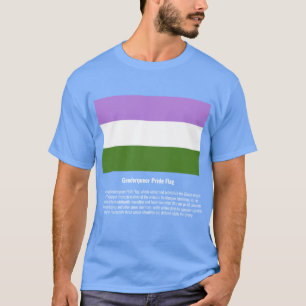 Genderqueer Pride Flag #tee #LGBTQ+ T-Shirt