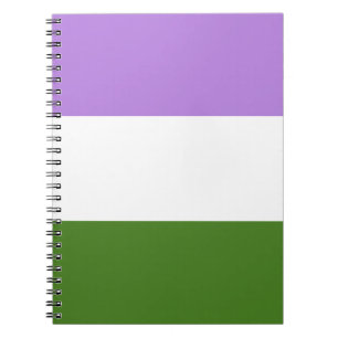 Genderqueer Pride Notebook