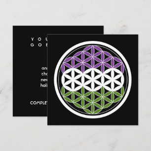 genderQueer sacred geometry Invitation