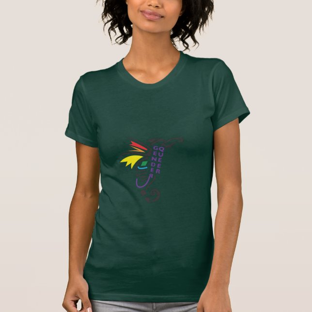 Genderqueer Symbol T-shirt (Front)