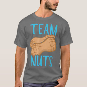 GenderRevealTeam Nuts Boy Matching Family Baby Par T-Shirt
