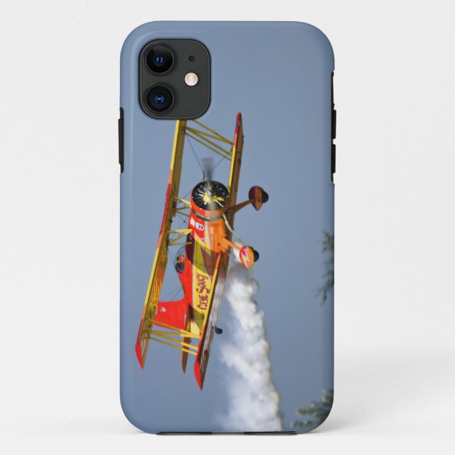 Gene Soucy performing aerobatics in Grumman Case-Mate iPhone Case (Back)